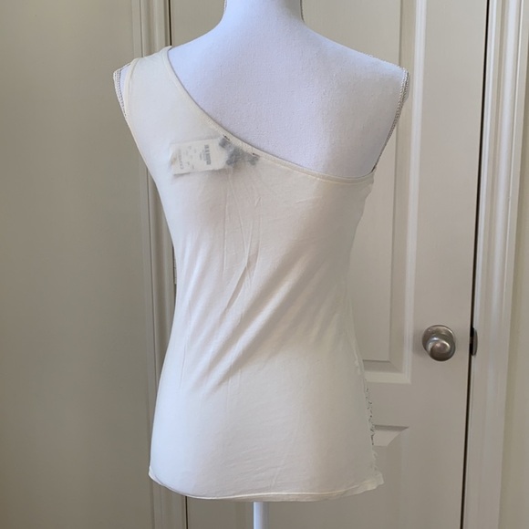 Express one shoulder shirt with studded - Picture 5 of 10